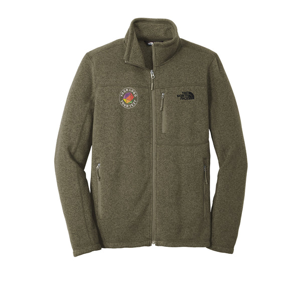 The North Face® Custom Embroidered Sweater Fleece Jacket - NF0A3LH7