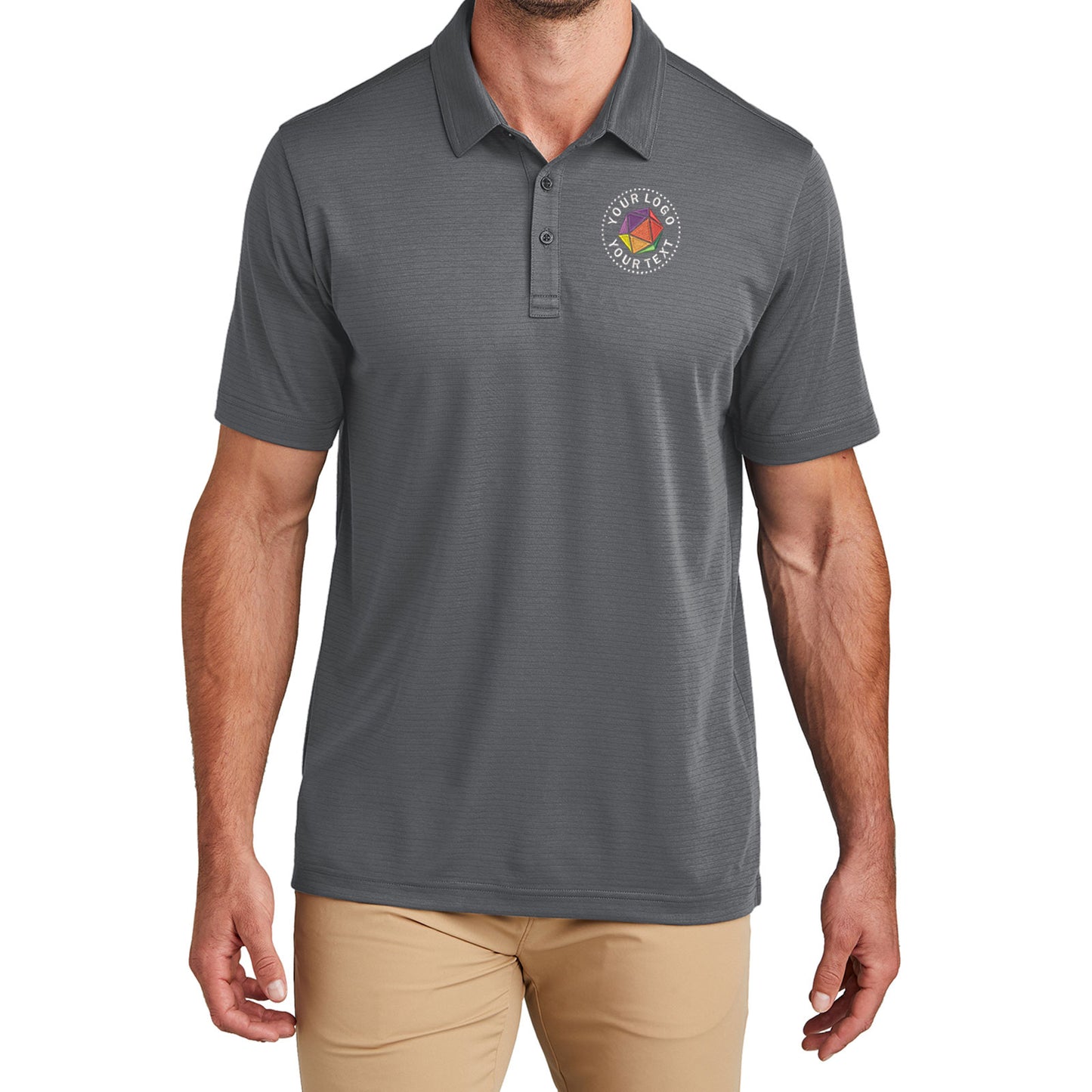 TravisMathew Custom Embroidered Bayfront Solid Polo - TM1MY399
