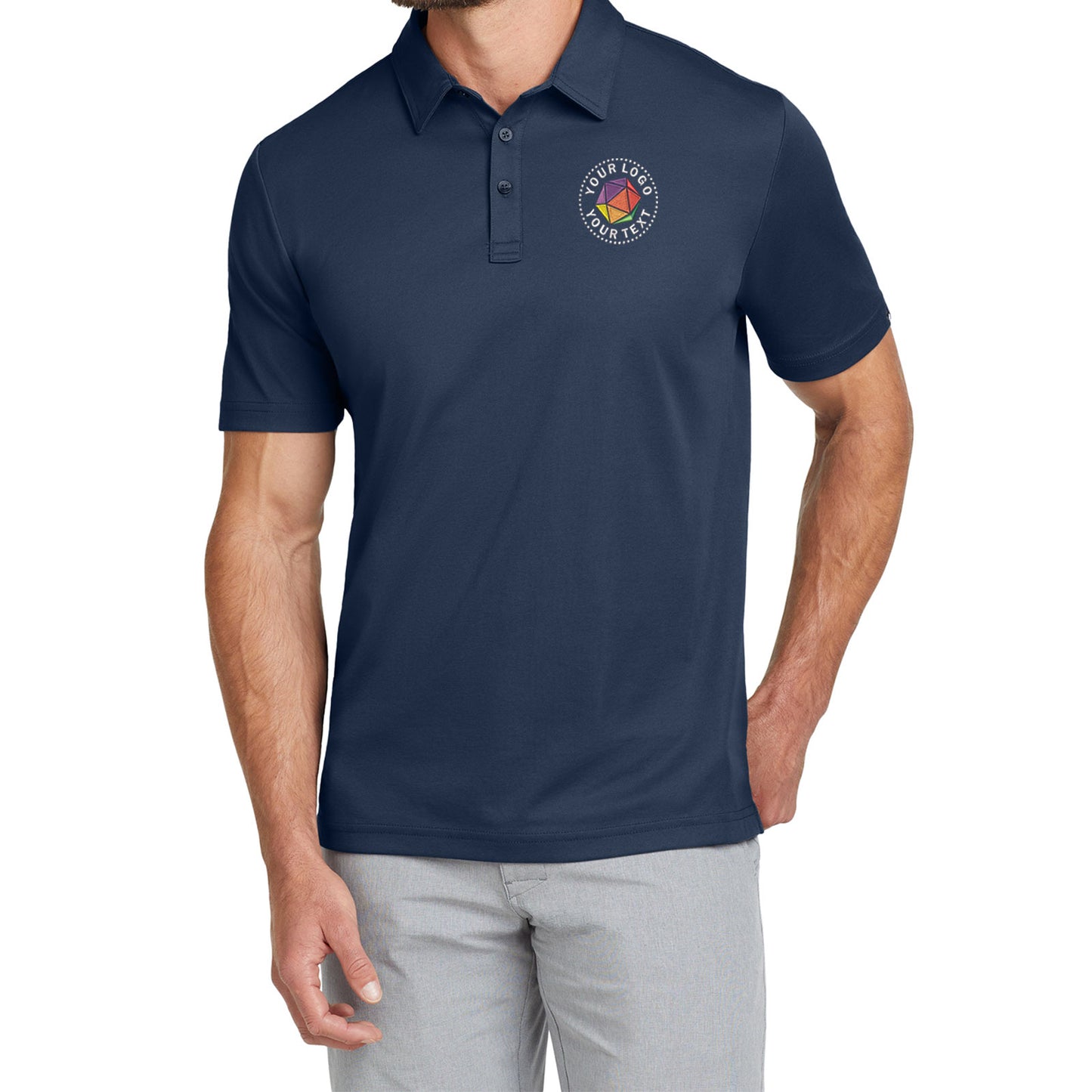 TravisMathew Custom Embroidered Oceanside Solid Polo - TM1MU411