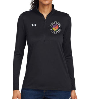 Under Armour Custom Embroidered Women's Team Tech™ Half-Zip Pullover - 1376862