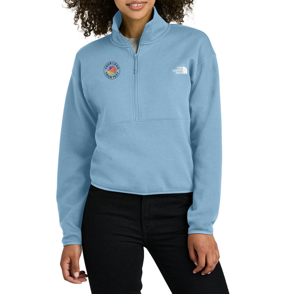 The North Face® Custom Embroidered Women’s Double-Knit 1/2-Zip Fleece - NF0A8C5H