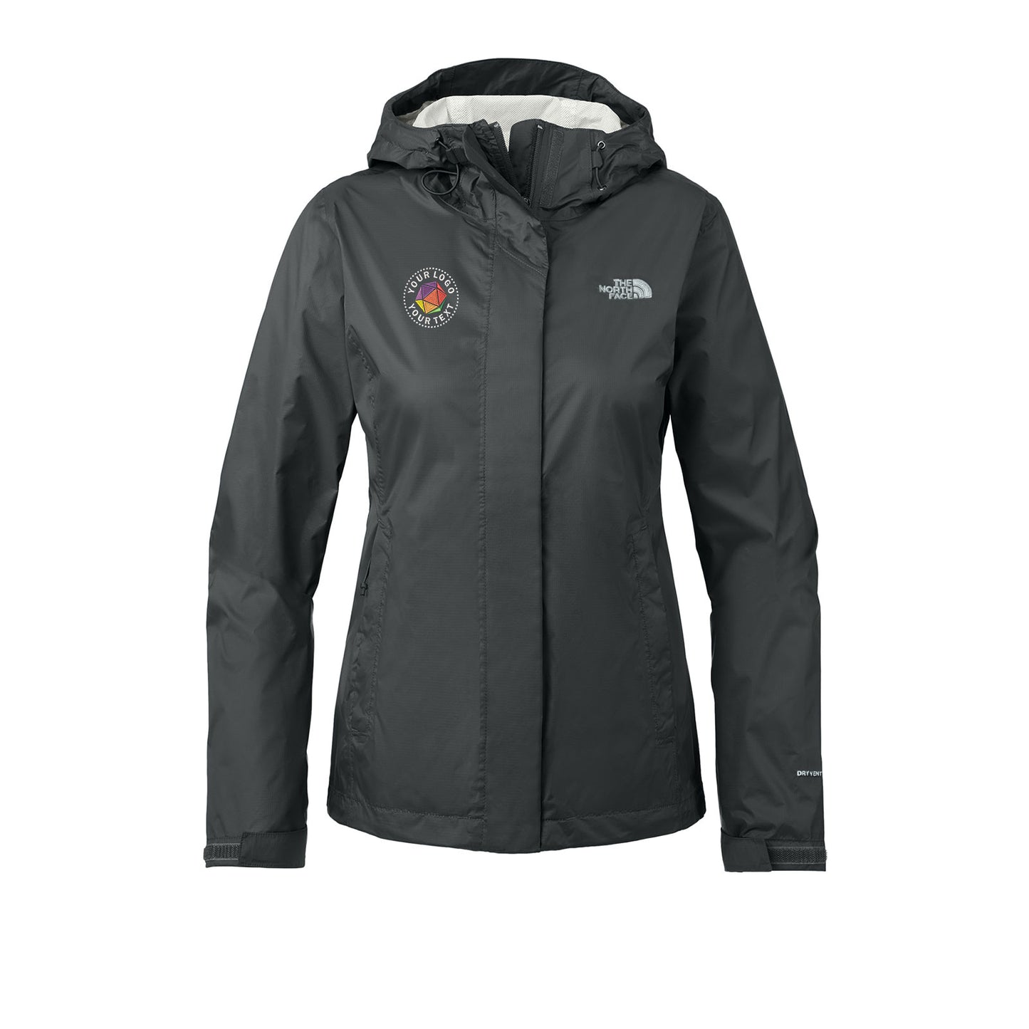 The North Face® Custom Embroidered Women's DryVent™ Rain Jacket - NF0A3LH5