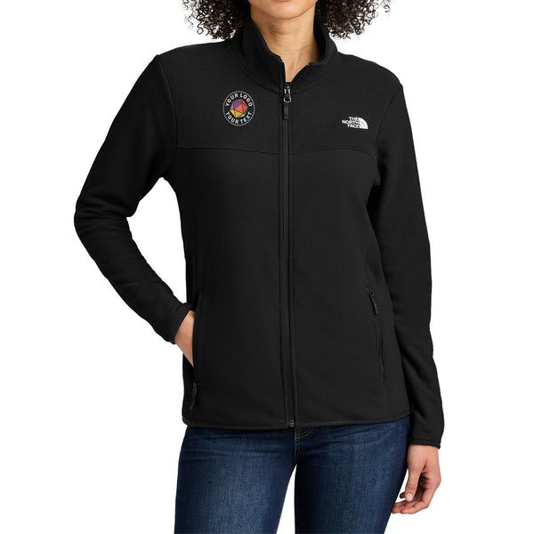 The North Face® Custom Embroidered Women's Glacier Full-Zip Fleece Jacket - NF0A7V4K