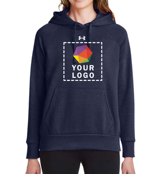 Under Armour Custom Printed Women's Rival Fleece Hooded Sweatshirt - 1379500