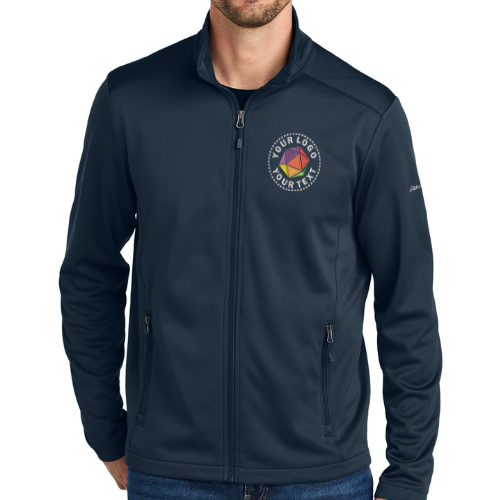 Eddie Bauer® Custom Embroidered Smooth Mid Layer Fleece Full-Zip - EB2460