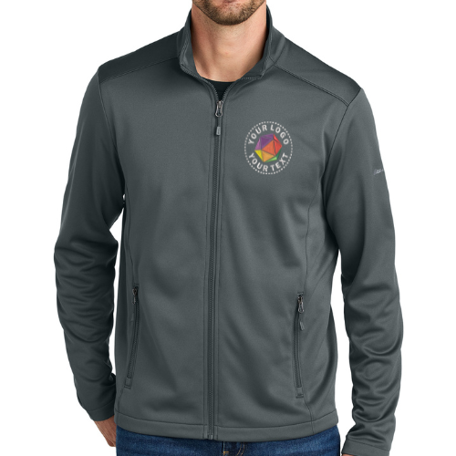 Eddie Bauer® Custom Embroidered Smooth Mid Layer Fleece Full-Zip - EB2460