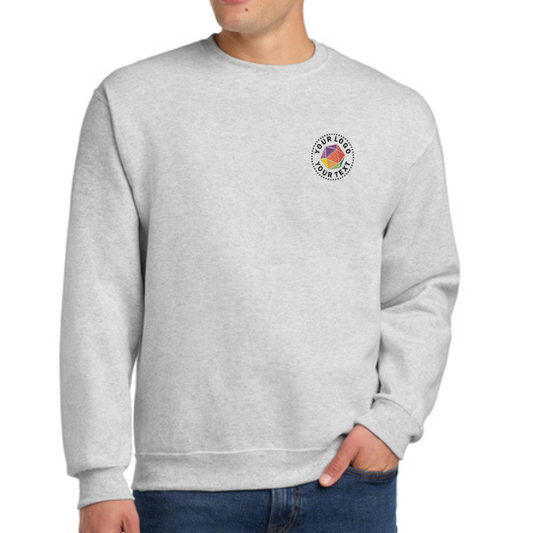 Jerzees® NuBlend® Custom Embroidered Crewneck Sweatshirt - 562M