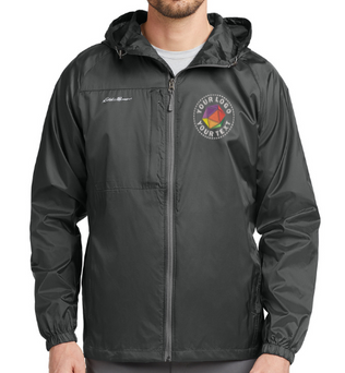 Eddie Bauer® Custom Embroidered Packable Wind Jacket - EB500