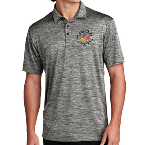 Sport-Tek® PosiCharge® Custom Embroidered Electric Heather Polo - ST590