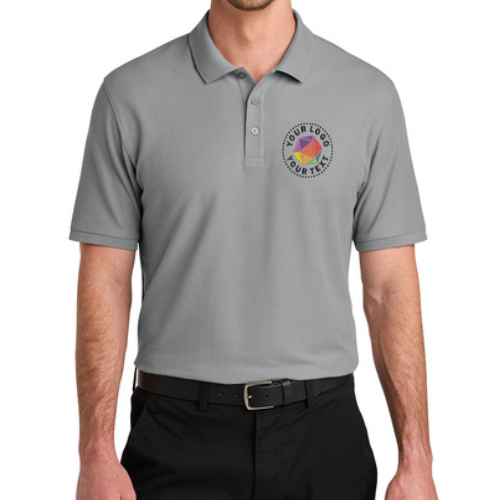 Port Authority® Tall Wearever Signature Custom Embroidered Pique Polo - TLK200