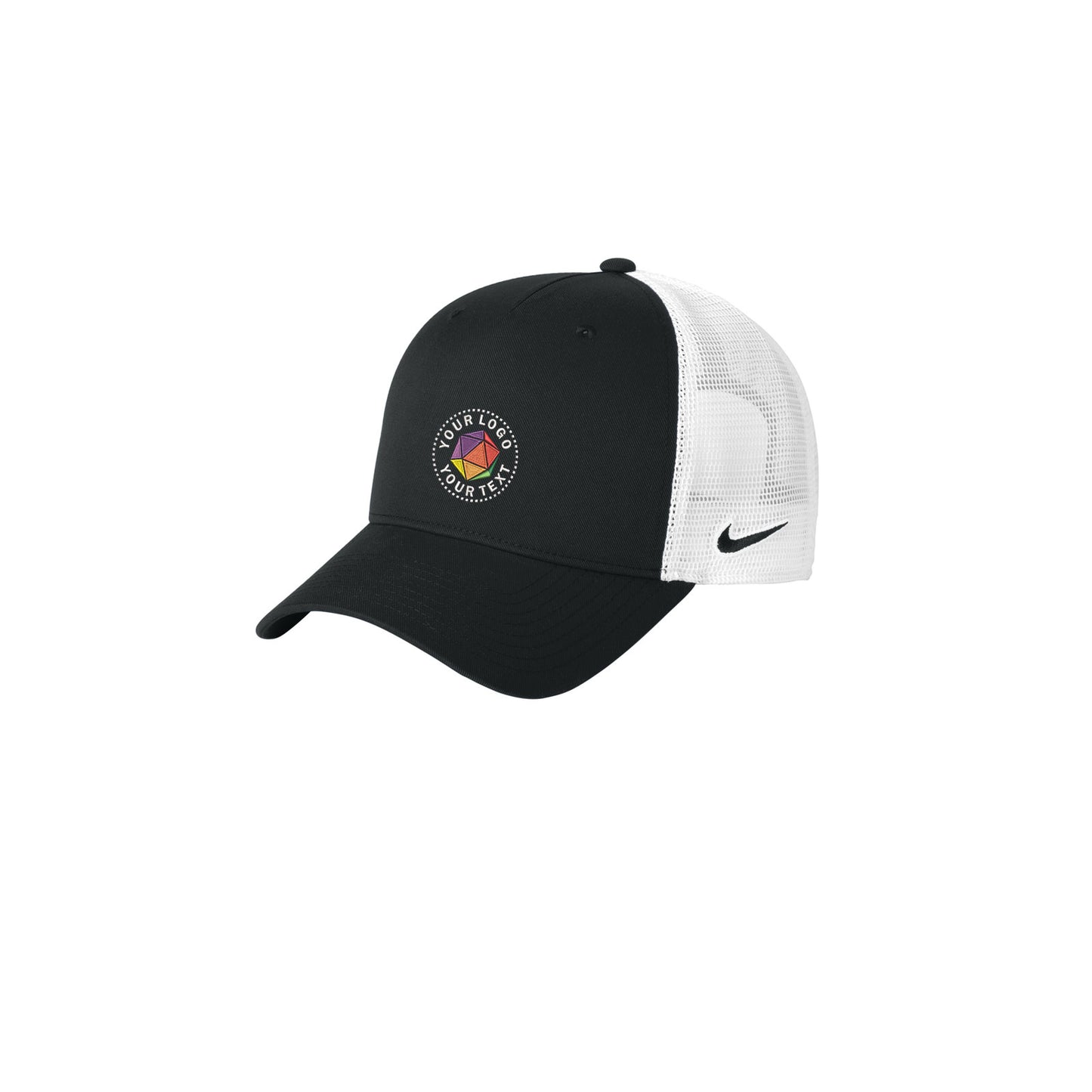 Nike Custom Embroidered Snapback Mesh Trucker Cap - NKFN9893