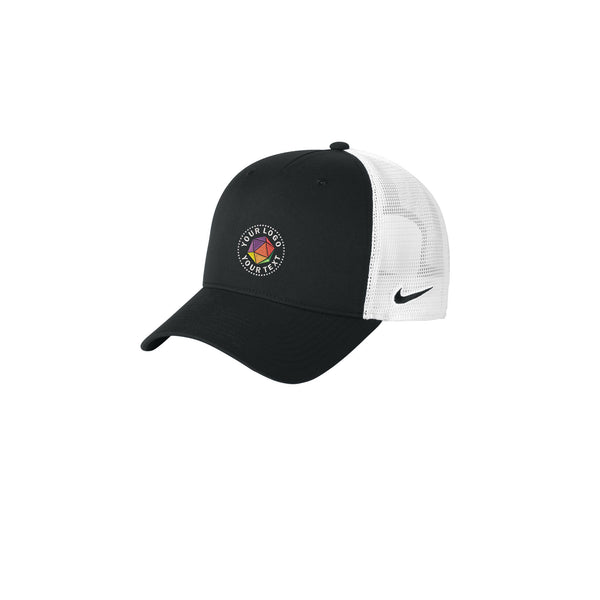 Nike Custom Embroidered Snapback Mesh Trucker Cap - NKFN9893