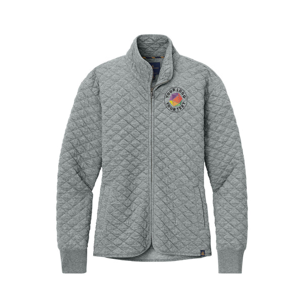 Brooks Brothers® Custom Embroidered Women’s Diamond Quilt Full-Zip - BB18213