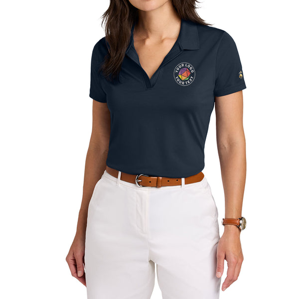 Brooks Brothers® Custom Embroidered Women’s Mesh Pique Performance Polo - BB18221