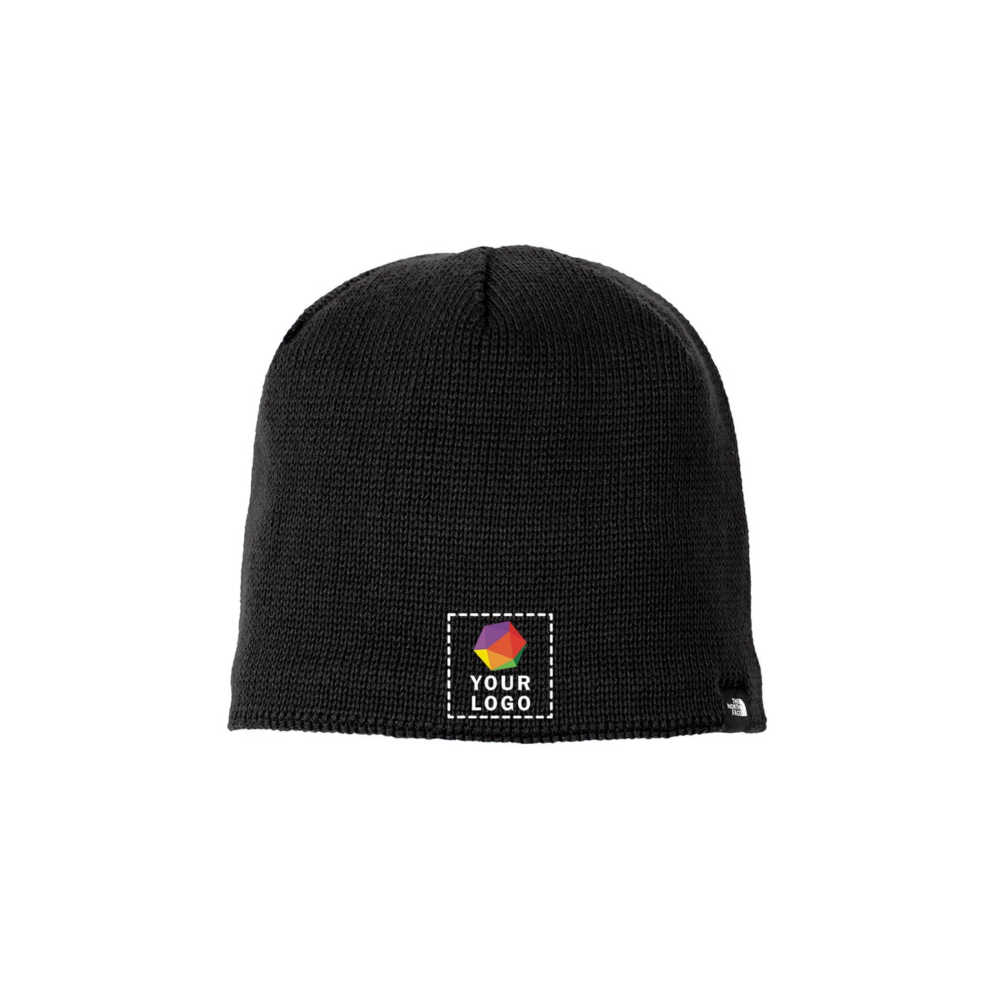 The North Face® Custom Embroidered Mountain Beanie - NF0A4VUB