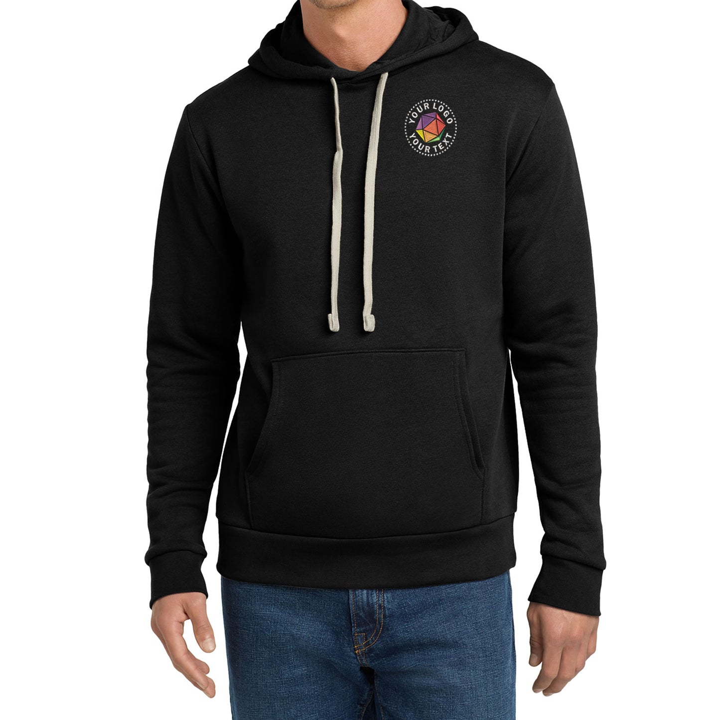Next Level Apparel® Custom Embroidered Adult Santa Barbara Pullover Hoodie - NL9303