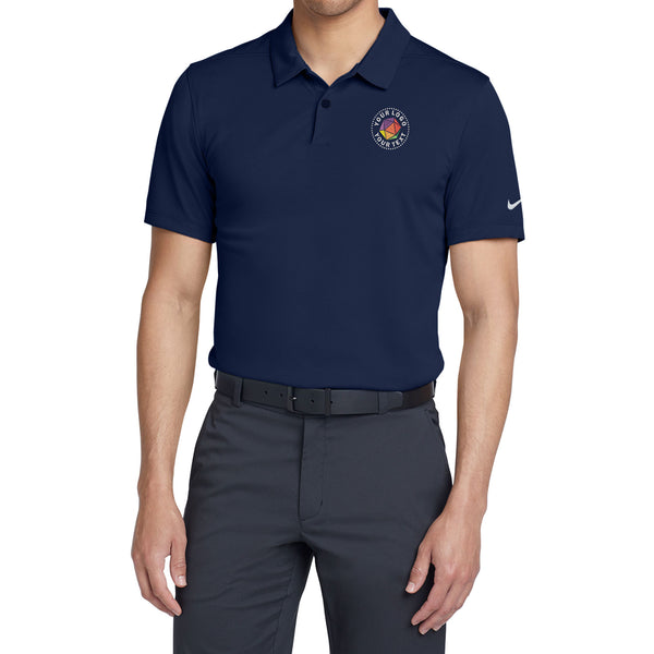 Nike Custom Embroidered Dry Essential Solid Polo - NKBV6042