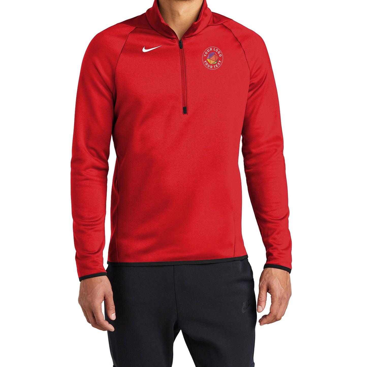 Nike Custom Embroidered Therma-FIT 1/4-Zip Fleece - CN9492
