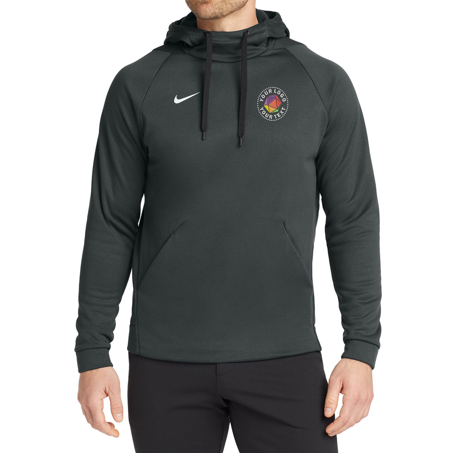 Nike Therma-FIT Custom Embroidered Pullover Fleece Hoodie - CN9473