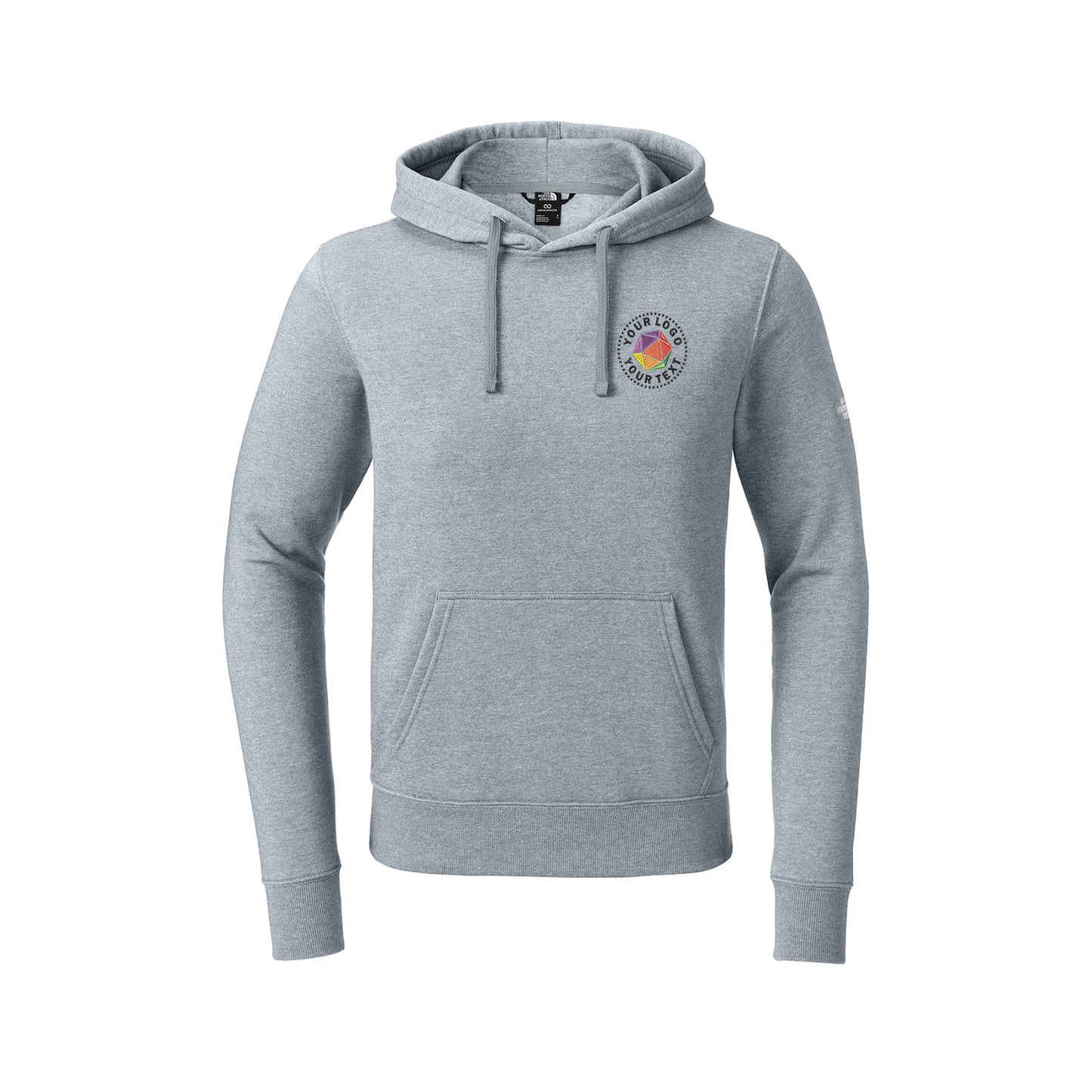 The North Face® Sleeve Logo Pullover Custom Embroidered Hoodie - NF0A8AU0