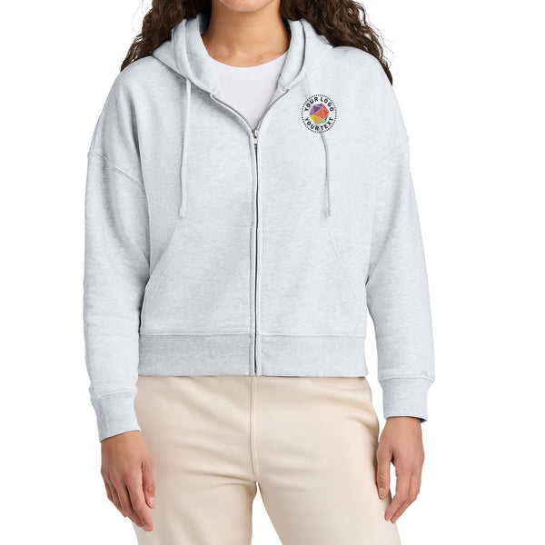 Stanley/Stella Women’s Custom Embroidered Stella Ida Full-Zip Hooded Sweatshirt - SXW037