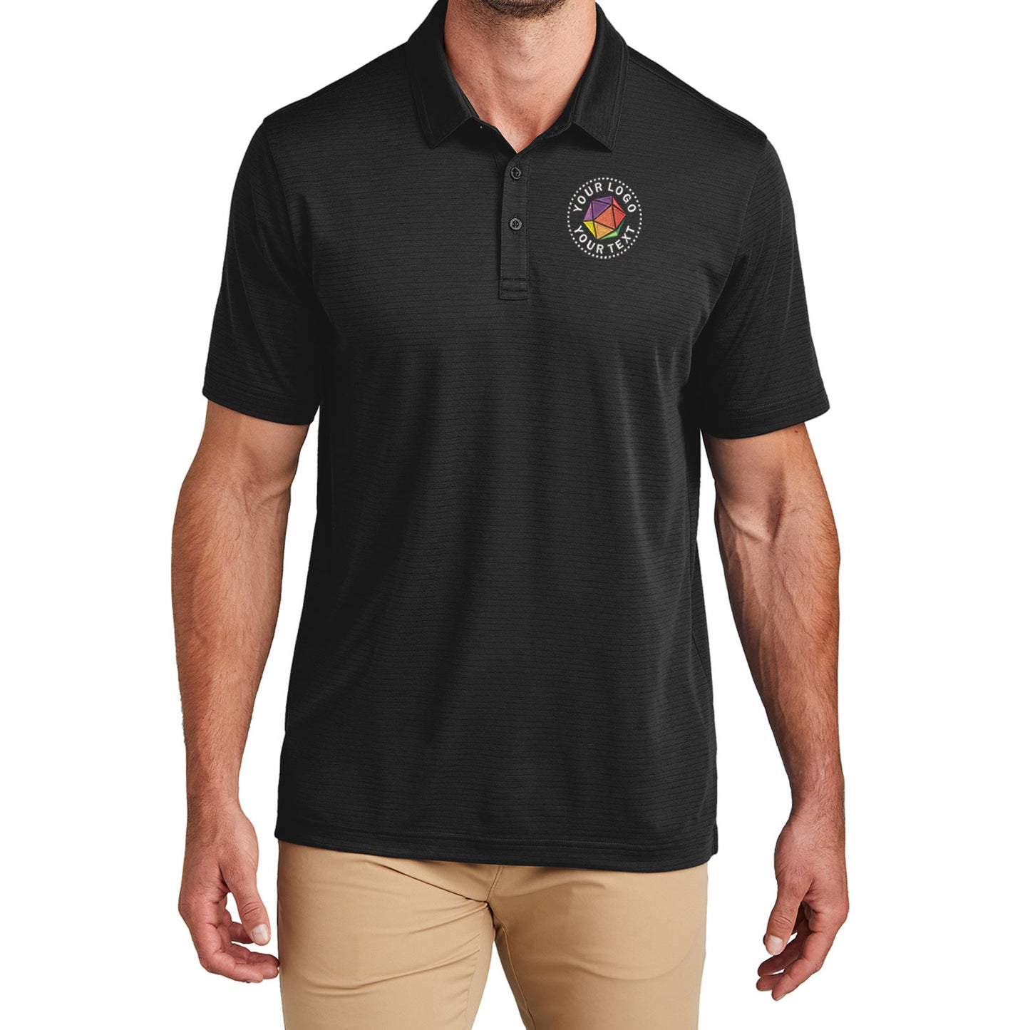 TravisMathew Custom Embroidered Bayfront Solid Polo - TM1MY399