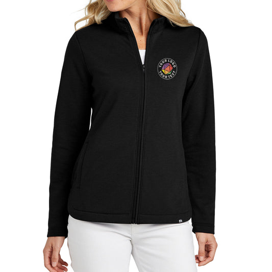 TravisMathew Custom Embroidered Women's Coveside Full-Zip - TM1LD001