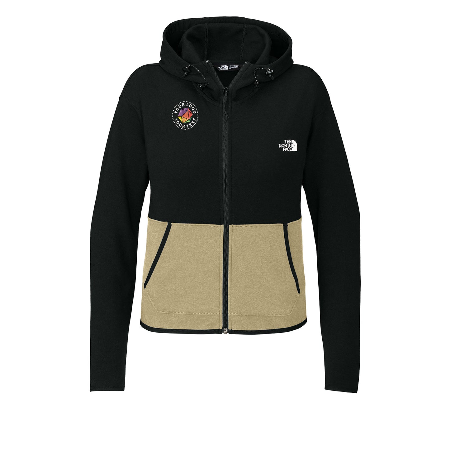 The North Face® Custom Embroidered Women's Double-Knit Full-Zip Hoodie - NF0A8BUT