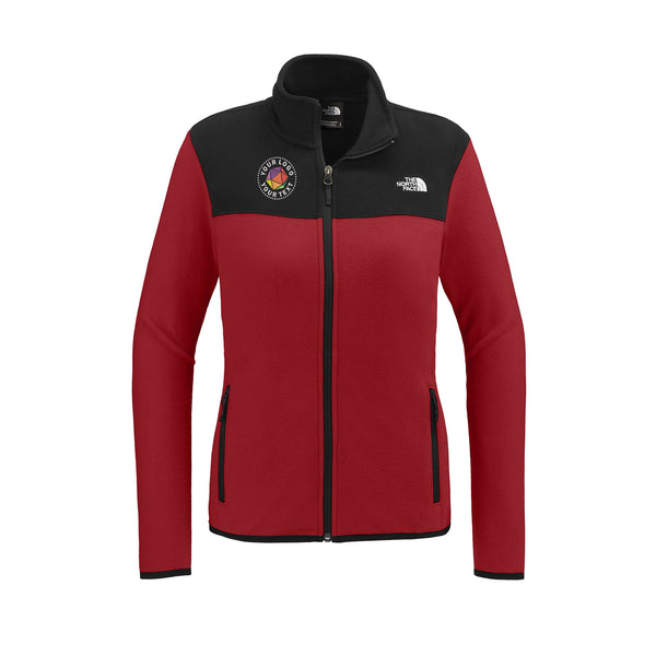 The North Face® Custom Embroidered Women's Glacier Full-Zip Fleece Jacket - NF0A7V4K