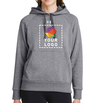 Under Armour Custom Printed Women's Rival Fleece Hooded Sweatshirt - 1379500