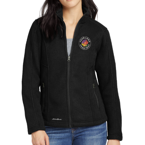 Eddie Bauer® Custom Embroidered Women's Full-Zip Fleece Jacket - EB201