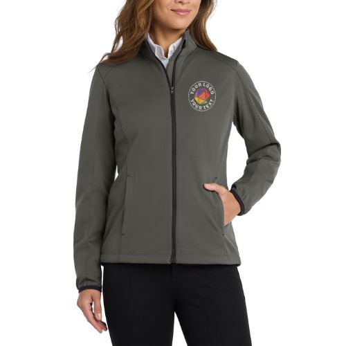 Port Authority® Custom Embroidered Women's Active Soft Shell Jacket - L717