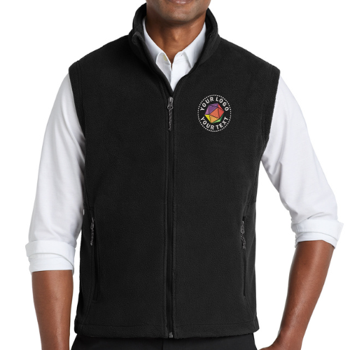 Port Authority® Custom Embroidered Value Fleece Vest - F219