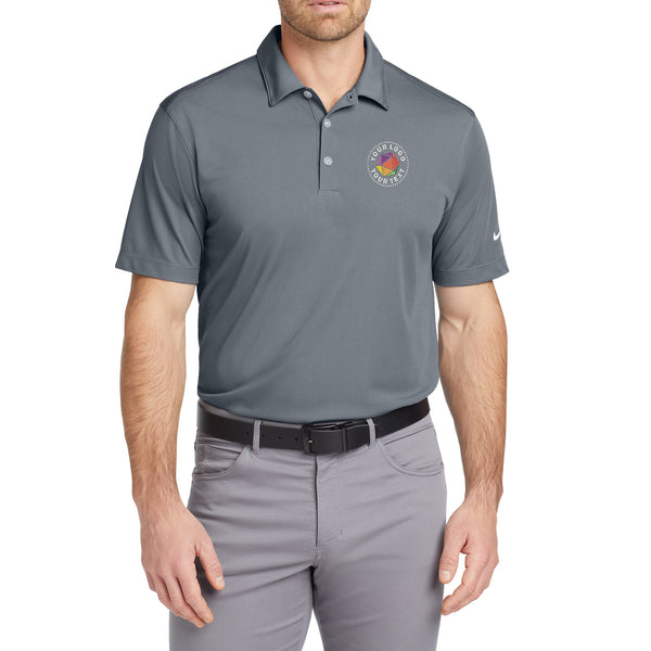 Nike Dri-FIT Vertical Mesh Custom Embroidered Polo - 637167