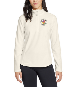 Eddie Bauer® Custom Embroidered Women's 1/2-Zip Microfleece Jacket - EB227