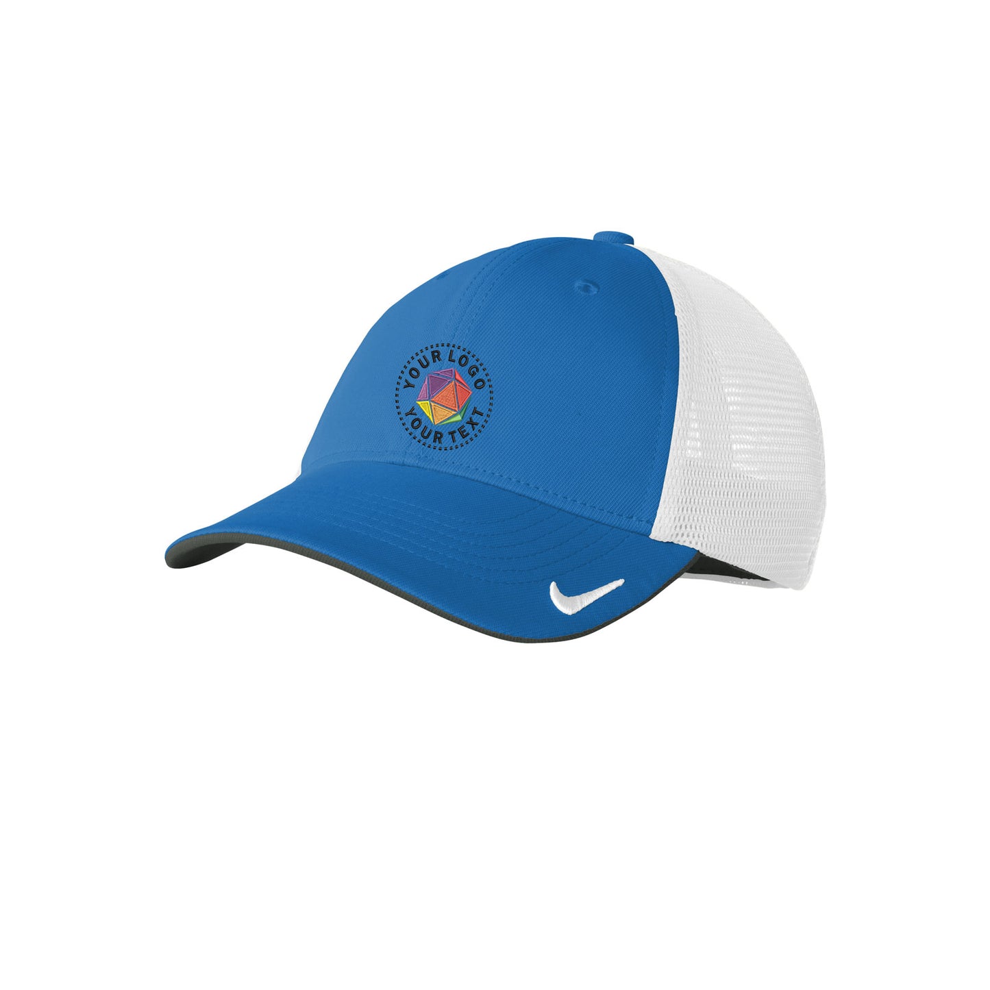 Nike Custom Embroidered Stretch-to-Fit Mesh Back Cap - NKFB6448