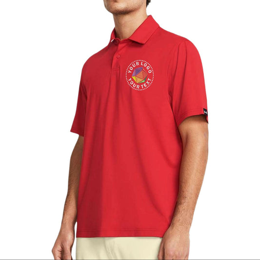 Under Armour Custom Embroidered Men's Recycled Polo - 1383255