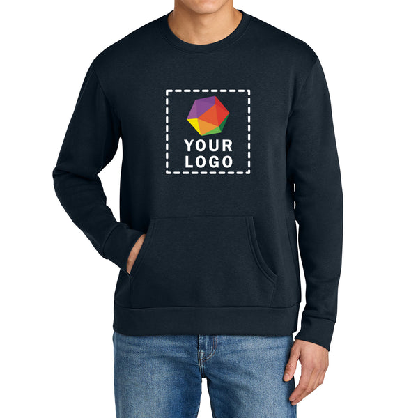 Next Level Apparel® Custom Printed Santa Barbara Pocket Sweatshirt - NL9001