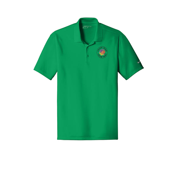 Nike Dri-FIT Custom Embroidered Classic Fit Players Polo with Flat Knit Collar - 838956