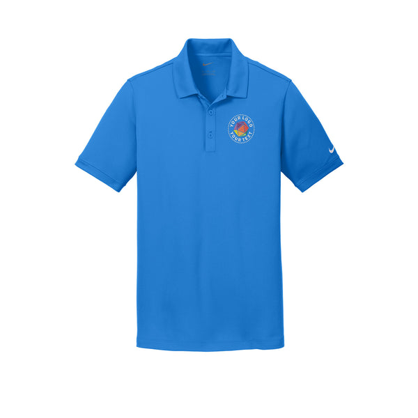 Nike Custom Embroidered Dri-FIT Solid Icon Pique Modern Fit Polo - 746099