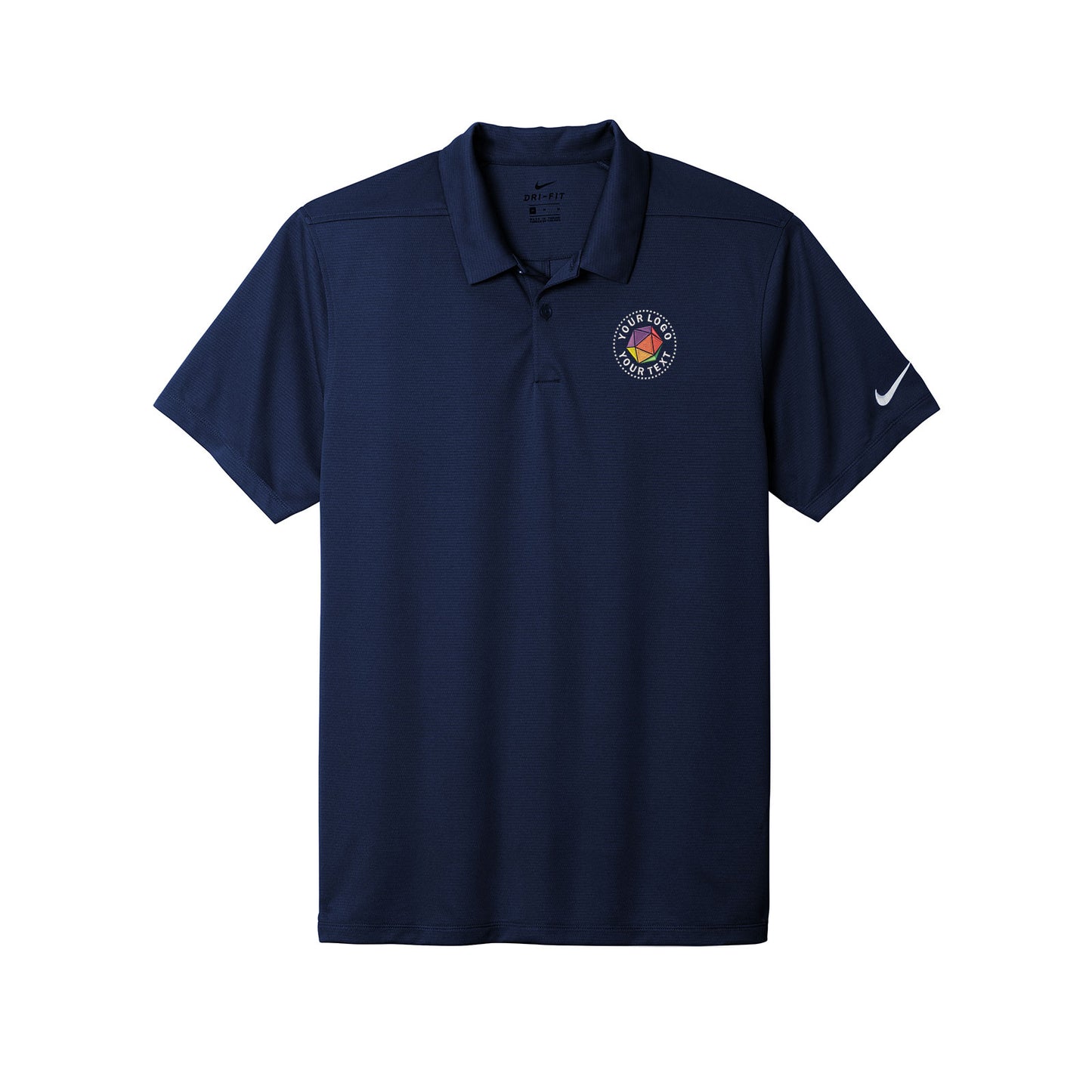Nike Custom Embroidered Dry Essential Solid Polo - NKBV6042
