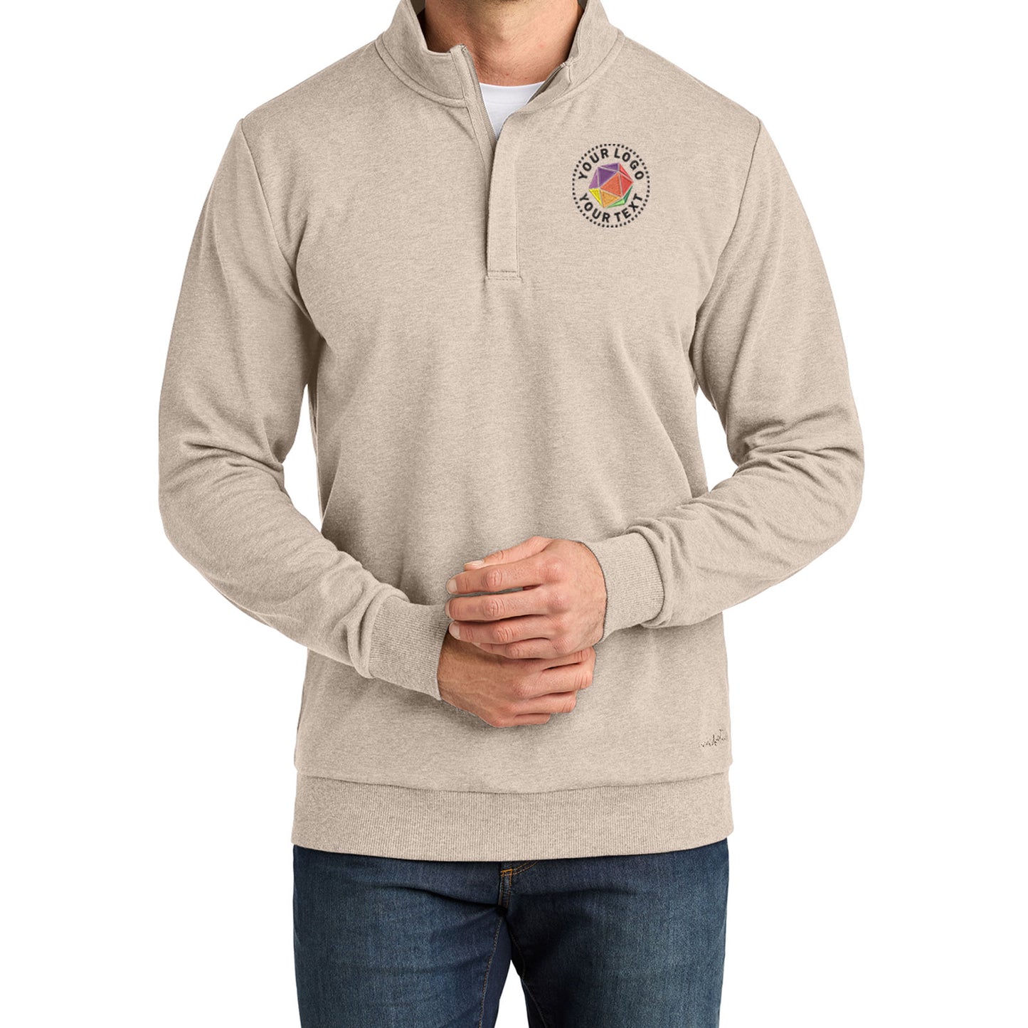 TravisMathew Custom Embroidered Ocean Villa 1/4-Zip - TMA41421