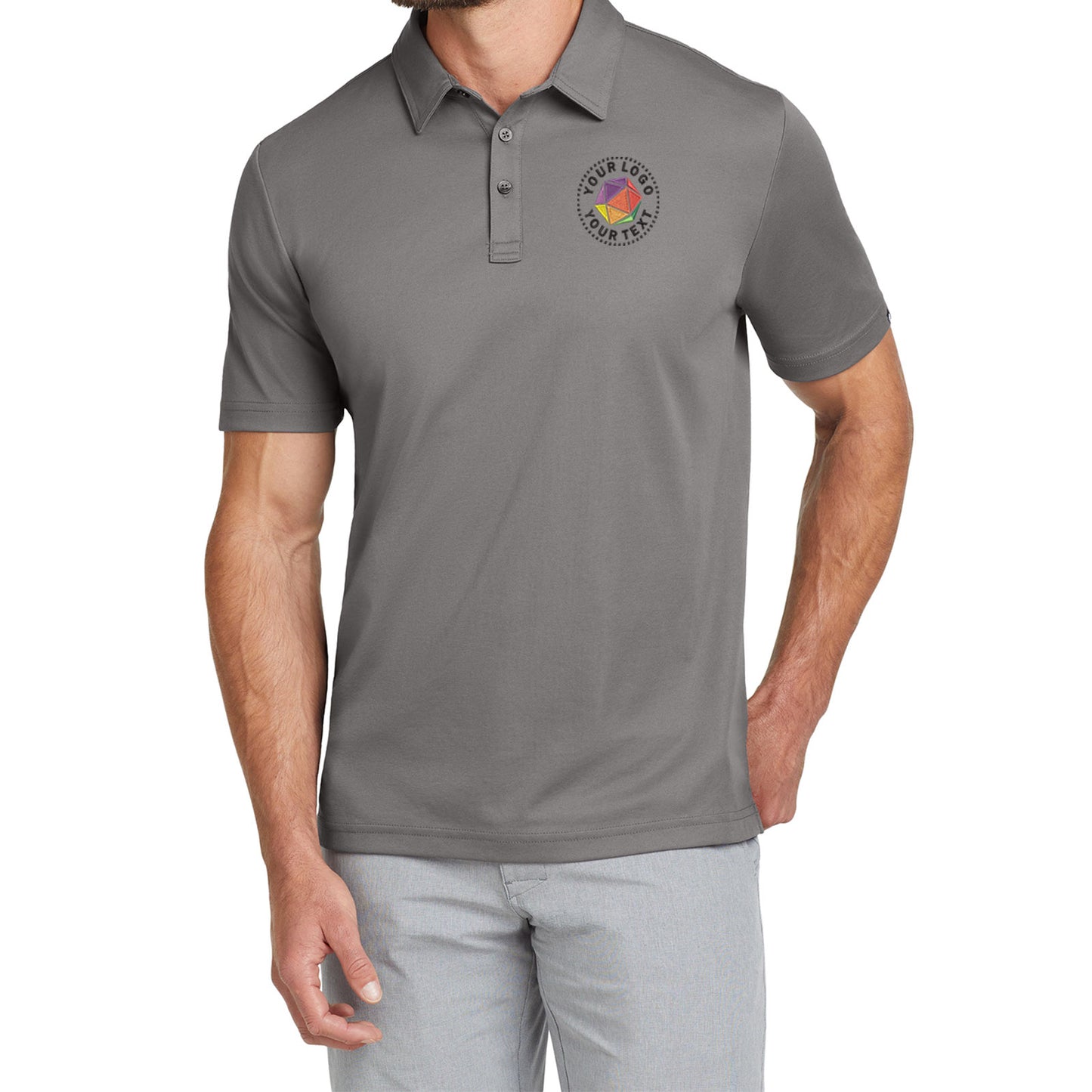 TravisMathew Custom Embroidered Oceanside Solid Polo - TM1MU411