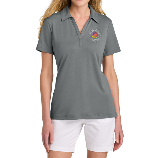 TravisMathew Women’s Custom Embroidered Glenview Solid Polo - TM1LF071