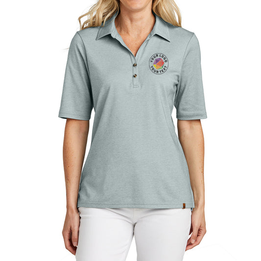 TravisMathew Women's Custom Embroidered Sunsetters Polo - TM1LD004