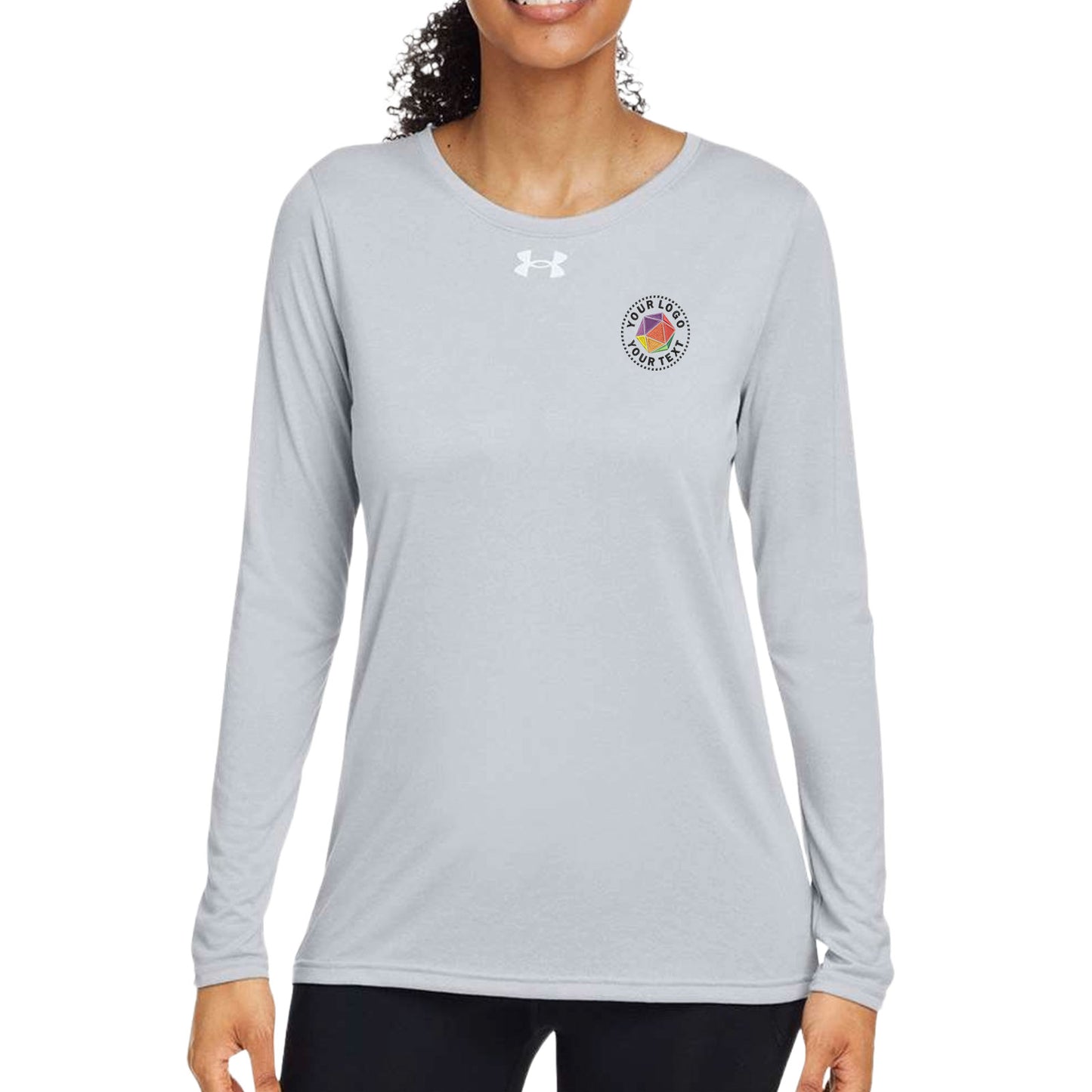 Under Armour Custom Embroidered Women's Team Tech™ Long Sleeve T-Shirt - 1376852