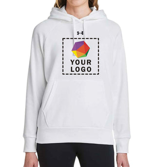 Under Armour Custom Printed Women's Rival Fleece Hooded Sweatshirt - 1379500