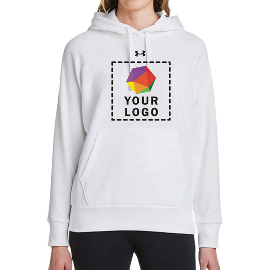 Under Armour Custom Printed Women's Rival Fleece Hooded Sweatshirt - 1379500