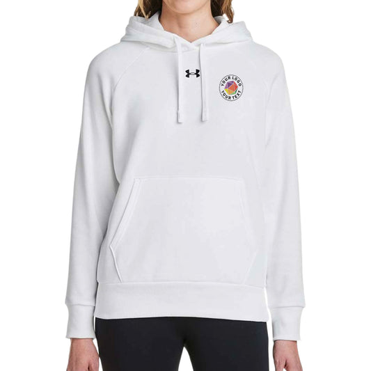 Under Armour Custom Embroidered Women's Rival Fleece Hooded Sweatshirt - 1379500