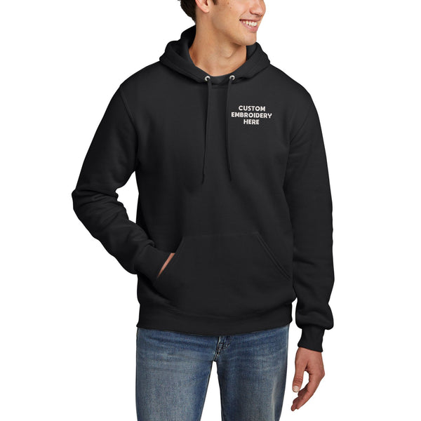 Jerzees Eco™ Premium Blend Custom Embroidered Pullover Hooded Sweatshirt - 700M